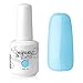 Elite99 Soak-off Gel Polish Lacquer Nail Art UV LED Manicure Varnish 15ml Pinkish Blue 1595