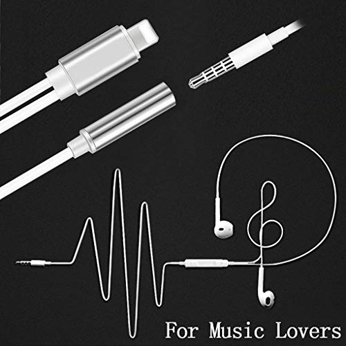 image for Ambrrhty  Headphone Adapter for iPhone Xs Adaptor Audio 3.5mm Dongle E