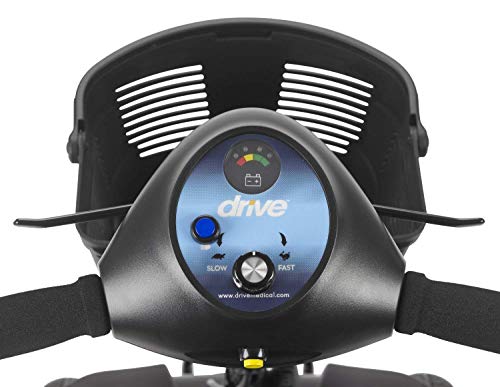 Phoenix 4 Wheel Heavy Duty Scooter by Drive Medical, 20” Wide Seat Includes 5 Year Protection Plan