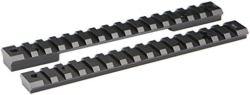 WARNE 7676M Winchester 70 LA Mountain Tech Tactical Rail, Tapered 6-48 Screws, 7075/T6 Aluminum, Fits Picatinny and Weaver Style Mounts