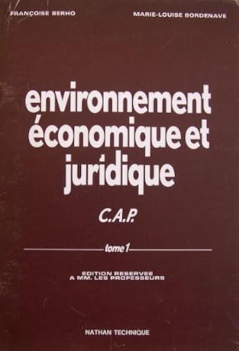Download Environnement économique et juridique : Livre du professeur PDF
