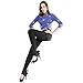 Funnywe LA. Helena Womens Warm Winter Fleece Lined Thermal Tights Leggings