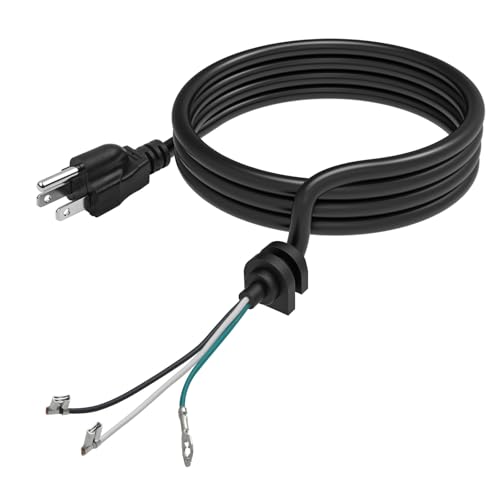 W11545825 Durable Mixer Power Cord for KitchenAid Mixer W10325328 4176068 3020052 for Whirlpool Mixer 9701025 W11396625 W10325327 W11359518 W10164883