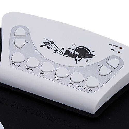 Coondmart Portable Electronic Roll up Drum Pad Kit Silicon Foldable with Stick Children's gifts, Beginner