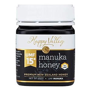 Happy Valley UMF 15+ (MGO 514+), Manuka roher Honig, 250g