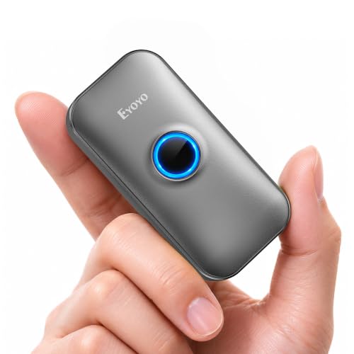 Eyoyo Mini 2D QR 1D Bluetooth Barcode Scanner