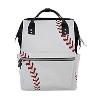 Baseball Texture Diaper Bags Nappy Backpacks Mummy Backpack Travel Laptop Daypack