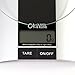 Dardugo 9lb 15oz Weight Limit (5kg) -Multifunction Electronic Digital Scale for Baking & Coo Silver & Black-Perfectly Measure Liquid & Dry Ingredients-from Oliver & Kline, 1white, IKUK-3