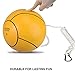 MAWELRATE Soft Tetherball Ball and Rope Set – Perfect Outdoor Game for Kids and Dogs - Replaceable Rope - Portable Fun for The Park, Backyard – Attach Teather Ball to Any Pole or Tree with Clip - 1pc