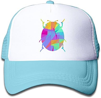 SDRG5 hexapod Rainbow Triangles Child Baby Kid Adjustable Trucker Hat Summer Snapback
