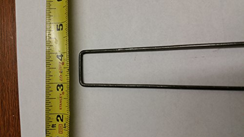 Landscape Fabric Mulch Pins pack 100 SOD Staples Weed Control Chisel Point .#GH45843 3468-T34562FD69560