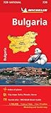 Bulgaria - Michelin National Map 739 (Michelin National Maps) by