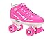 Epic Skates Galaxy Elite Kids Quad Speed Skates, Pink, Juvenile 12
