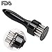 Meat Tenderizer Stainless Steel Needle Professional Tenderizer Kitchen Cooking Tool Black by GESCHOK
