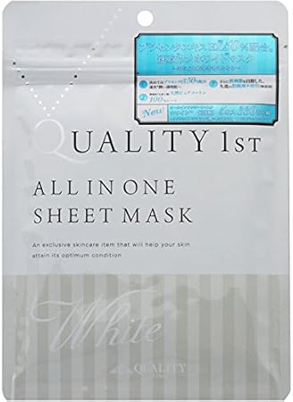 Amazon クオリティファースト オールインワンシートマスク ホワイト 5枚 クオリティファースト フェイスパック 通販