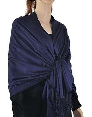 Large Solid Color Pashmina Shawl Wrap Scarf 80