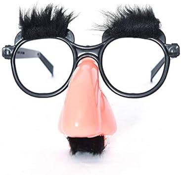 nose and glasses costume