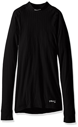 Craft Mens Active Extreme 2.0 Lightweight Long Sleeve Base Layer Training Shirt, Black, Large - Thumbnail 4