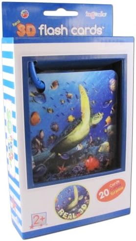 Ingenio Real 3D Flash Cards Marine Animals