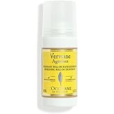 L'OCCITANE Roll-On Aluminum Free Deodorant, Reduce Body Odor, Refreshing Verbena, Eaves De Baux, Without Alcohol and Aluminum Salts, Made in France