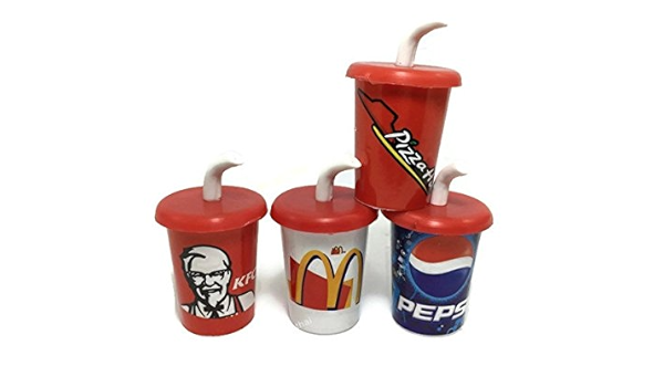 4pc Macdonald Pizza KFC de Pepsi cola copa Imán de pared ...