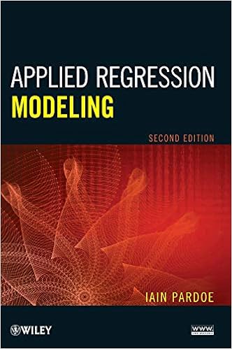 Amazon Com Applied Regression Modeling 9781118097281 Pardoe Iain Books