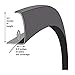 Monkey Autosports 2008-2010 Ford F250/350 Factory/OE design Fender Flares | Set of 4 | Front Right, Front Left, Rear Right and Rear Left | Fits 2008-2010 FORD F-250 and F-350 (EXCLUDES Dually Models)