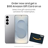 SAMSUNG Galaxy S25 Cell Phone + $100 Amazon Gift