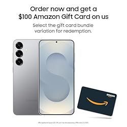 SAMSUNG Galaxy S25 Cell Phone + $100 Amazon Gift