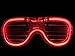 M.best Light Up Glow Glasses, 12 Pack Glow in The Dark LED Shutter Shades Sunglasses Party Favors for Kids or Adults ( B Style)