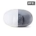 BT21 Van Character Plush Stuffed Animal Cute Face Toy Pillow Room Décor, 16.5 Inch, Grey