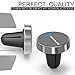Magnetic Car Mount PAMKER Universal Colorful Air Vent Aluminum Alloy Car Phone Holder Cradle for iPhone 7/6S/6/6S Plus, Samsung Galaxy S7/S6/Note 5, HTC and GPS Devices-[Space Gray]