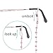 Kalevel Eyeglass Chain Holder Glasses Strap Beaded Sunglass Chains for Women (Pink)