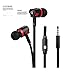 Earbuds with Microphone,Anti-Tangle Flat Cord Stereo in Ear Headphones with Microphone for iPhone/Samsung ,Android,iPod,iPad,Tablet, MP3 Players