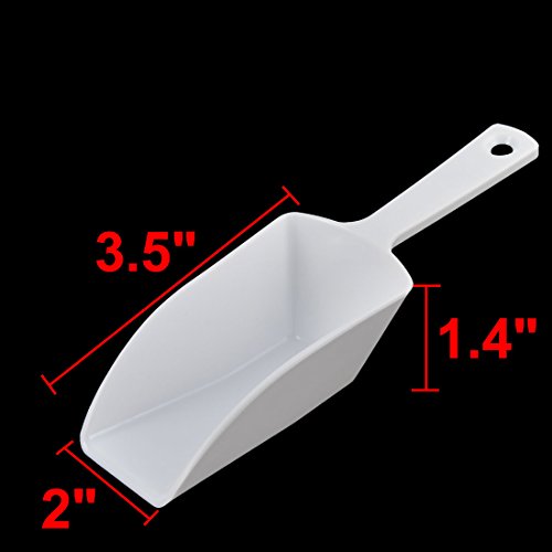 uxcell Sugar Flour Buffet Dry Goods Bar Ice Scoop Shovel Spoon 2 Pcs