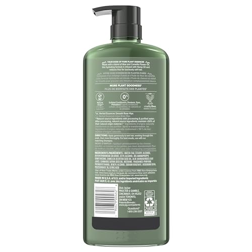 CASEETO HERBAL ESSENCES BIO:RENEW HEMP + POTENT ALOE CONDITIONER FOR FRIZZ, 600 ML