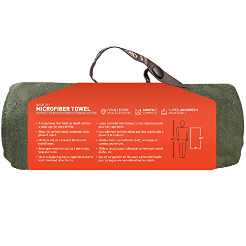 Gear-Aid-Unisexs-44033-Quick-Dry-Microfiber-Towel-for-The-Gym-Travel-and-Camping-Olive-Drab-Medium-20x40-OD-Green-MED