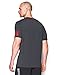 Under Armour Men's Freedom T-Shirt, Carbon Heather/Red, XXX-Large