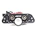 6STARHOBBY Heavy Duty Metal Dual Power Switch with Fuel Dot for RC Airplane (Black)