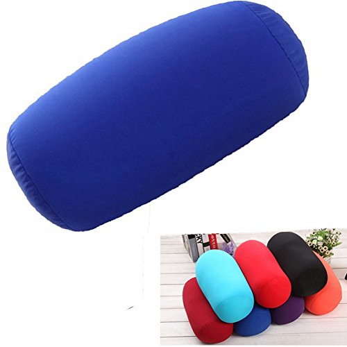 Daynecety Microbead Cushion Roll Pillow Bolster Lumbar Round