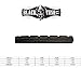Graph Tech PT-5042-00 TUSQ Nut XL 42mm Pre-Slotted Flat Bottom Guitar Nut for Fender Strat Electric guitar Black