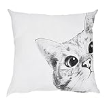 Iuhan Throw Pillow Case Cushion Cover, Cat Picture Pillow Case Polyester Sofa Car Cushion Cover Home Decor 18
