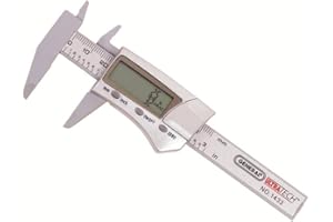 General Tools & Instruments 1433 Fraction Plus Digital Fractional Caliper, Carbon Fiber, 3-Inch