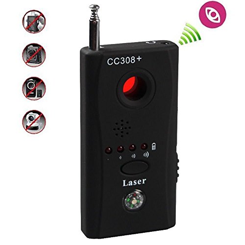 Click Here to See More Images Hangang RF Detector Bug Detector Anti-spy Signal Detector Almighty Hidden Camera Laser Lens GSM Device Finder Cc308+ Packing Headphone(White/Black) + RF Detector + Charger + Manual