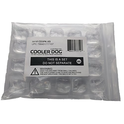 CoolerDog Replacement Ice Set for Cooler Dog Cooling Vest and Collar X