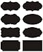 1 Roll 2 Inch Black Stickers 500 Per Roll Round Blank Stickers for Store Owners, Crafts, Organizing, Jar and Canning Labels
