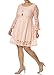 Love Collection Mini Dress - Plus Size, Bell Sleeve with Necklace Included