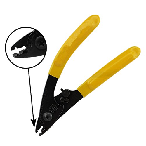Zoostliss FTTH Fiber Optic Tool Kit with Medidor Fibra Optica and Visual Fault Locator and Cable Cutter Stripper FC-6S Fiber Cleaver, English Manual - Thumbnail 7