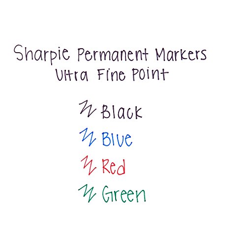 Sharpie Permanent Markers, UltraFine Point, Black, 24Count Pricepulse