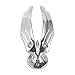 ATMOMO Sliver 3D Car Front Cover Eagle Emblem Feather Hood Ornament Bonnet Emblems